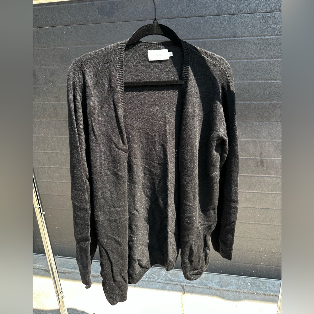 Black Knititude long sleeve sweater